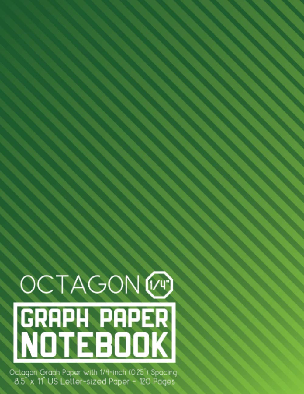 Octagon Graph Paper Original Grid Paper Pad DOUBLE SIDED