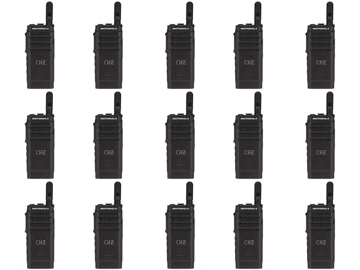 SL300-U-SC-99 UHF 403-470MHz 99 Channel 3 Watt Digital DMR Display Radio 15 Pack