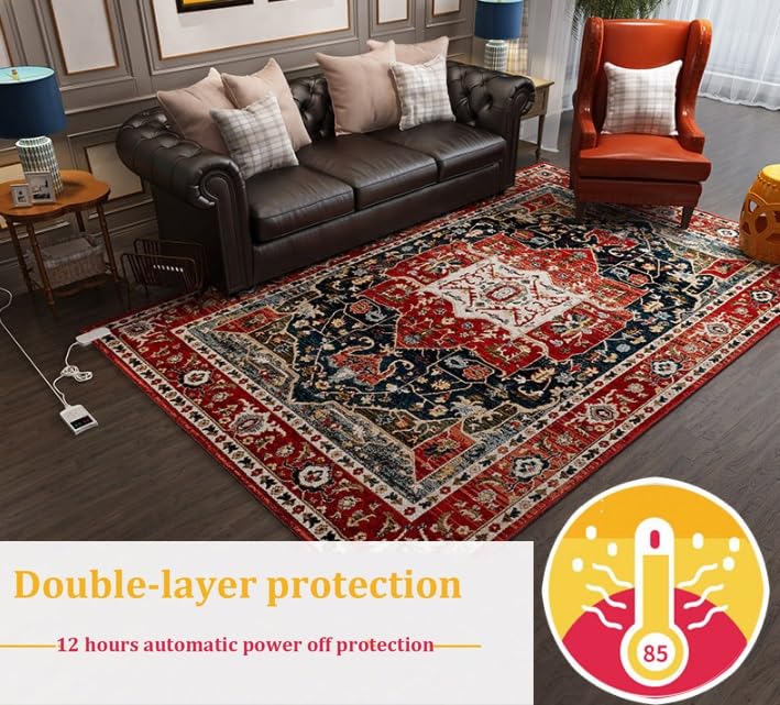 Calefactor Eléctrico Alfombra con Grafeno 120V miniatura 3