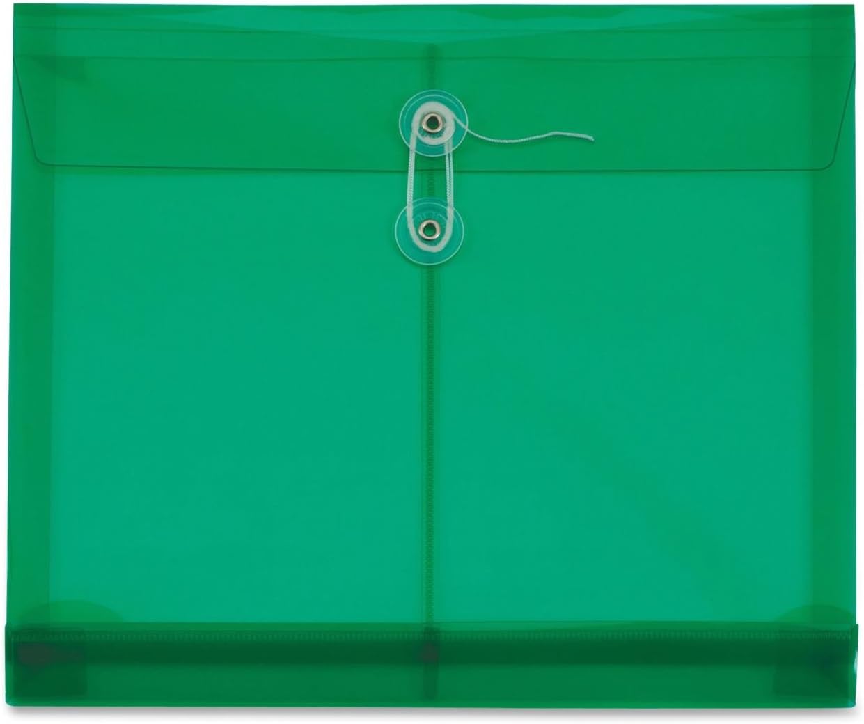 Globe-Weis/Pendaflex Poly Envelopes, Side Open, 1.25-Inch Expansion, Letter Size, Red, 5 Envelopes Per Pack (84527GW)