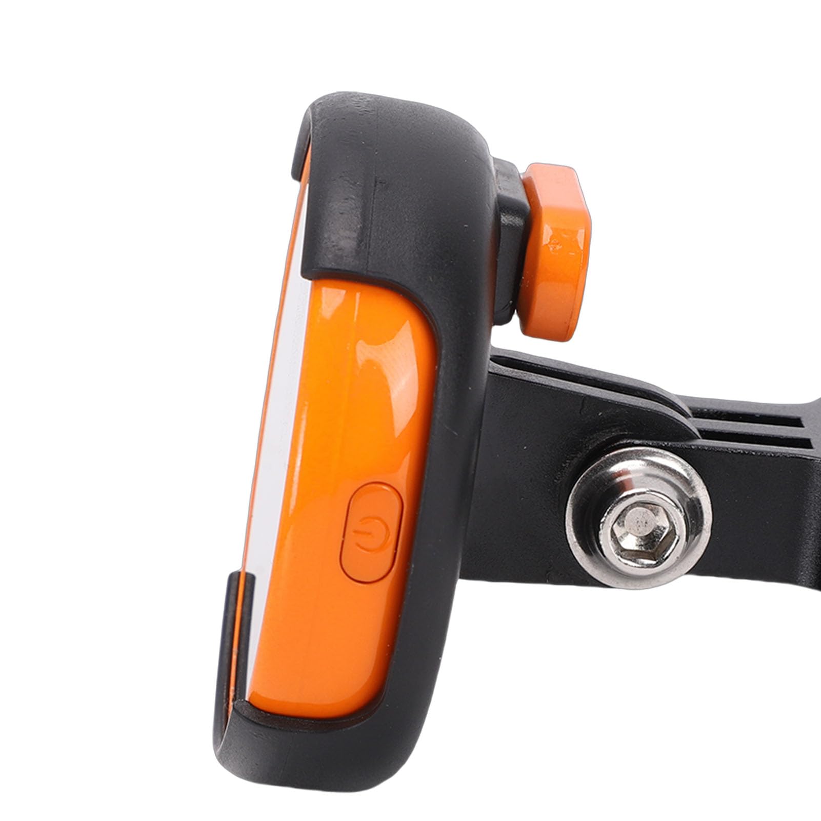 GOWENIC Luce Posteriore per Bici con Rilevamento Intelligente dei Freni con Display HD per Guida Notturna Arancione da 1,9 Pollici
