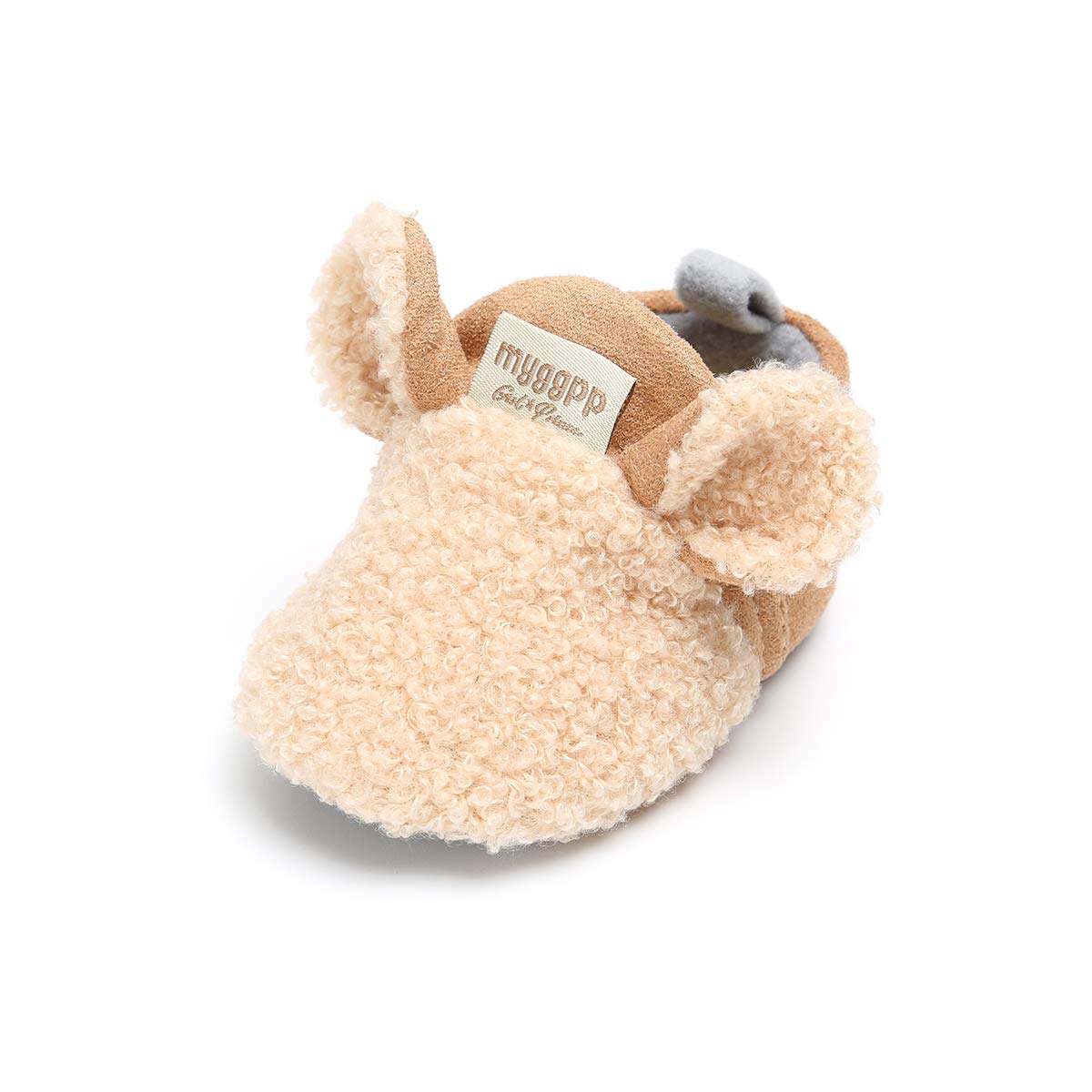 LACOFIABaby Boys Girls Anti-Slip Soft Sole Winter Warm Booties