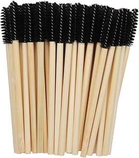 SAFIGLE 100pcs Disposable Eyelash Eyebrow Bru...