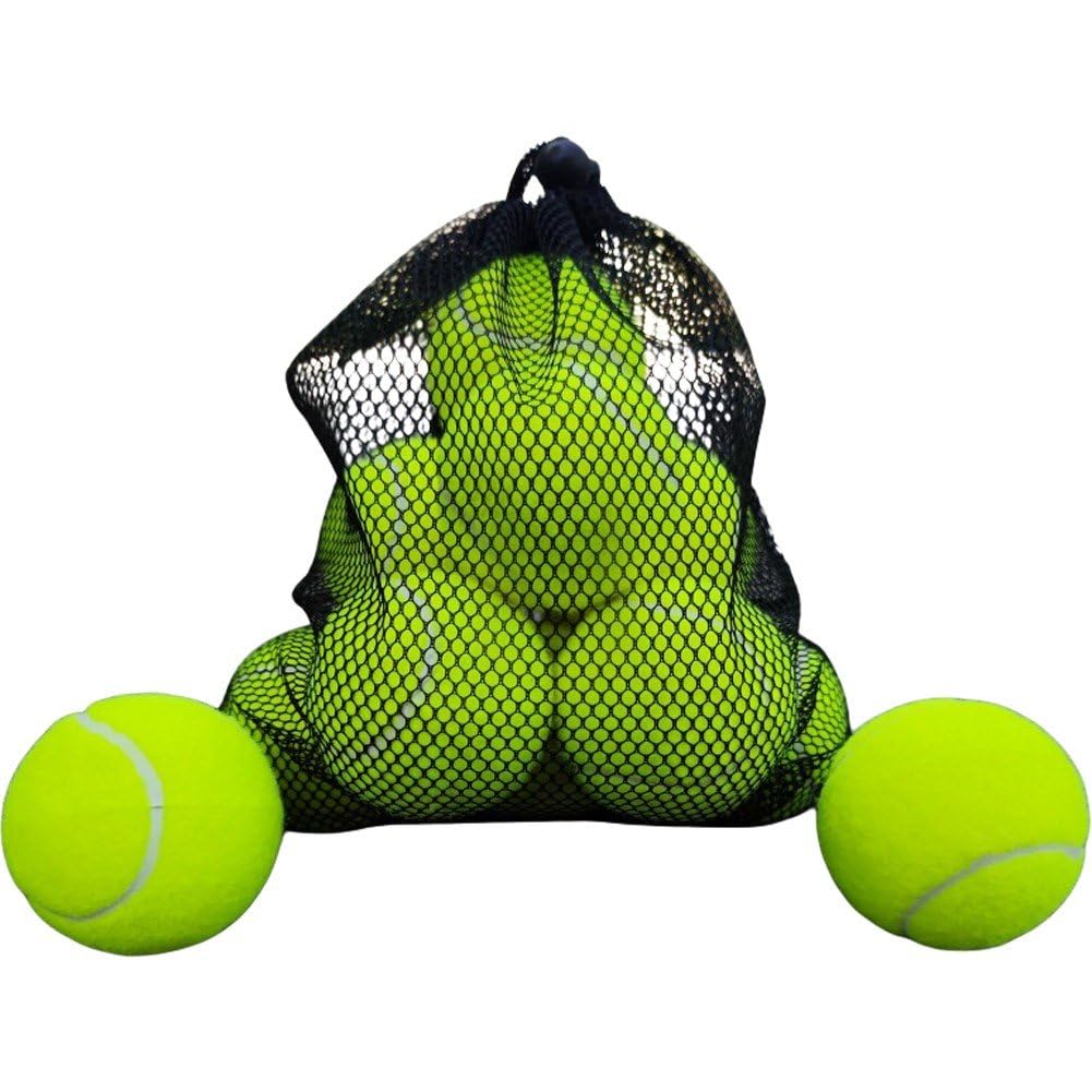 Balles de tennis souples avec filet pour corriger les erreurs de frappe du débutant