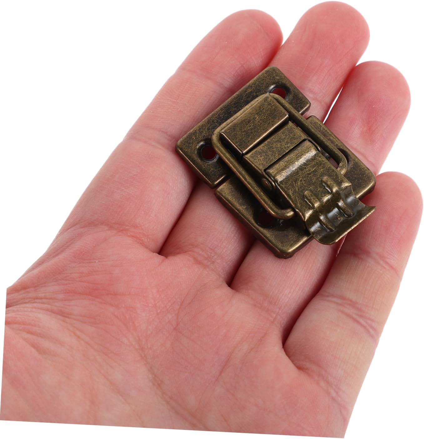 2pcs Vintage Iron Box Latches 36x30mm for Metal Boxes image 4