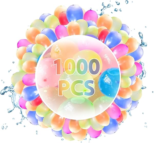 1000PCS Easy Quick Fill Self-Sealing Water Balloons
