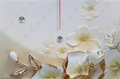 Miniatura 5 de RELIFE Reloj de pared con diseño de pared en relieve 3D para decoración del hogar