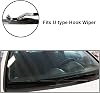 Escobillas limpiaparabrisas para Opel Corsa C Hatchback 2000-2006 Delanteras y Traseras 5