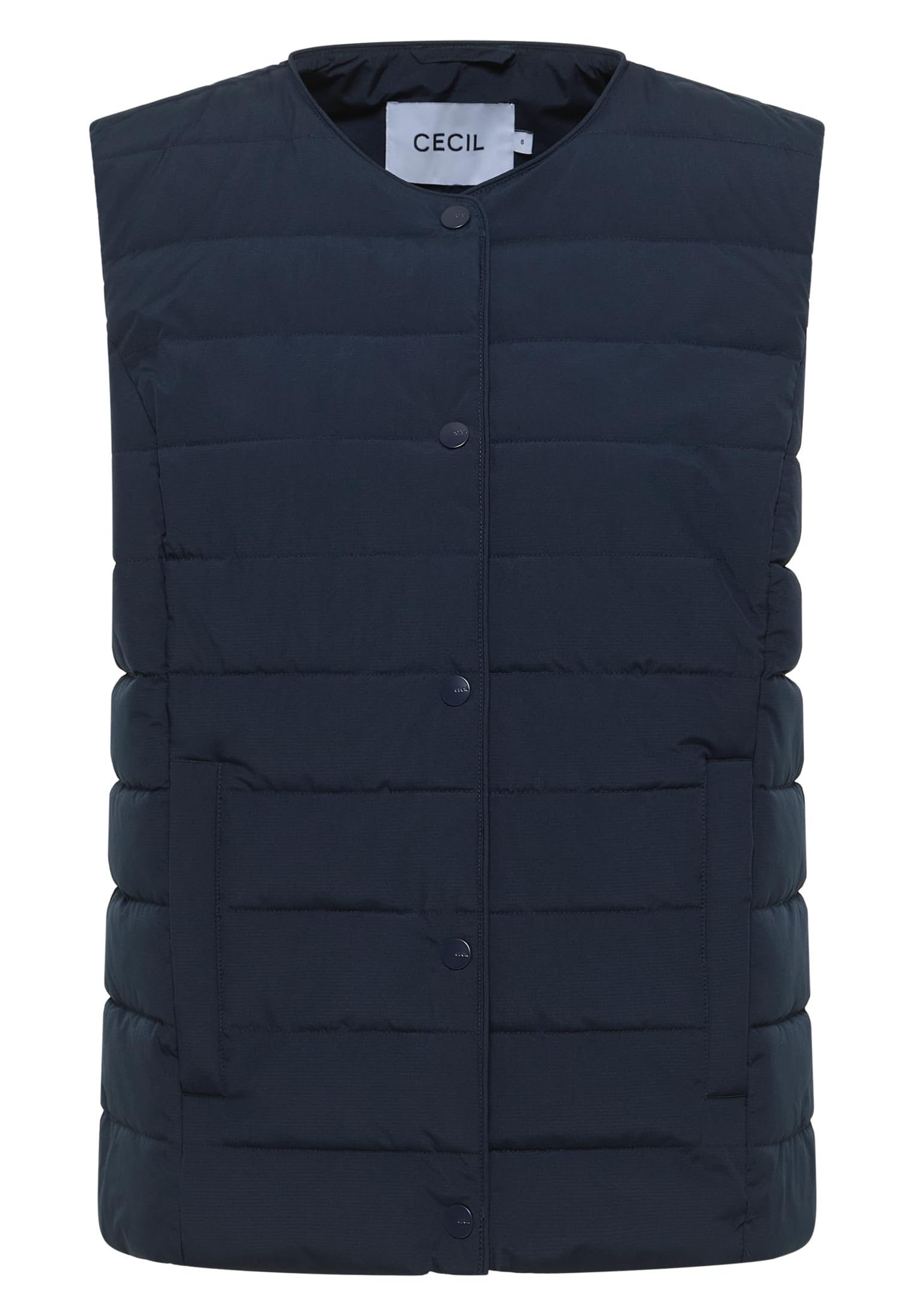 Cecil Kamizelka damska, Dark Navy Blue, M
