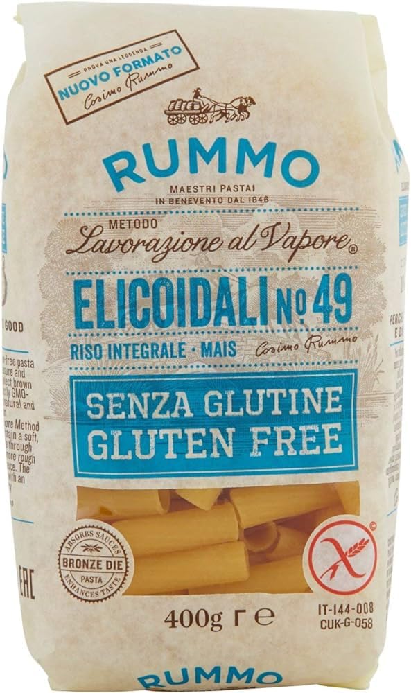 Italian Gourmet Bundle Glutenfreie Pasta Mix 16x 400g + Italian Gourmet Polpa – Nudeln Senza Glutine Sortiment, Penne, Fusilli, Spaghetti, Linguine, Stelline, 6.4kg Vorratspackung, gluten free