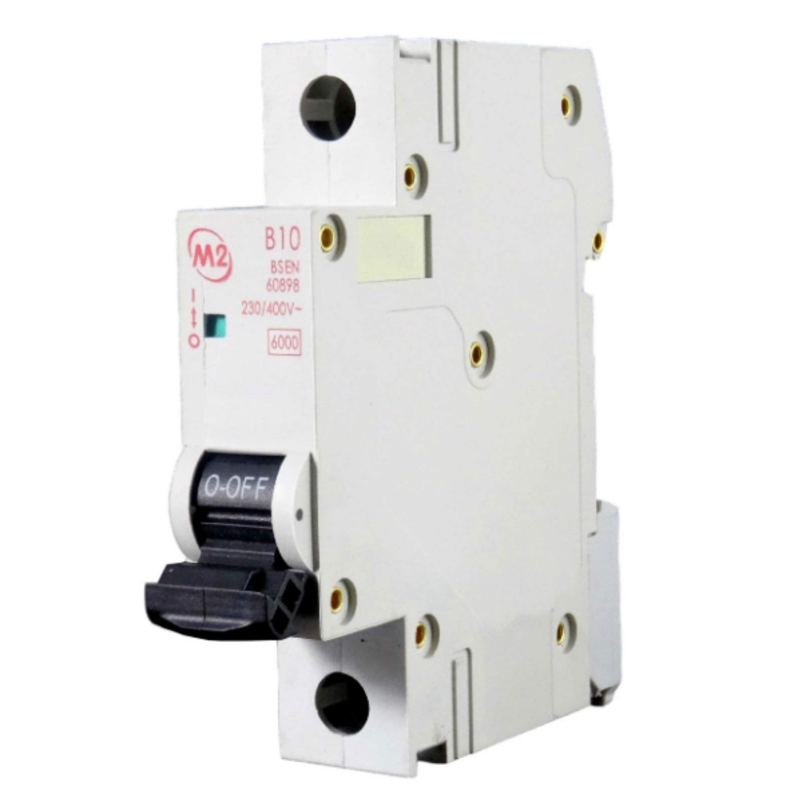 Proteus M2B10 Miniature Circuit Breaker MCB 6kA Type B SP 10 amp