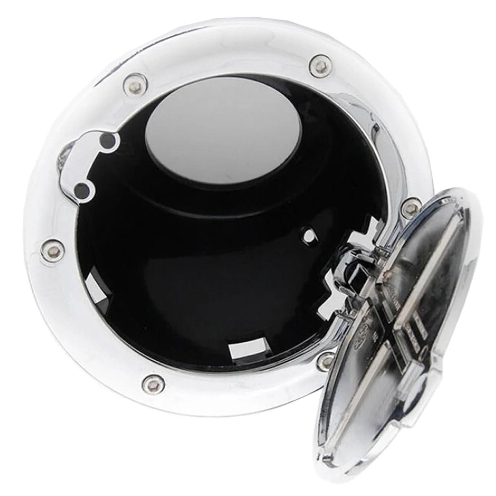 serbatoio carburante con chiavi antifurto Per Wrangler JK 2 Door & 4 2007-2017 Chrome Car Olio Combustibile Tappo di riempimento Serbatoio Gas Coperture Valvola Tappo