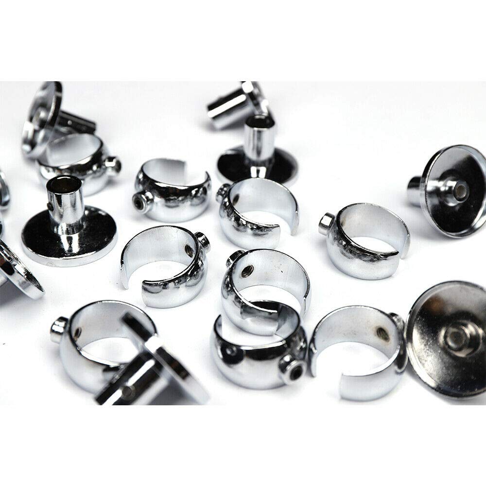 10 szt./zestaw stojak na okulary korekcyjne, organizer na okulary przeciwsłoneczne, aluminiowy stojak na okulary z blokadą do sklepu optycznego, centrum handlowego (10 szt. 43,3 12 oprawek z