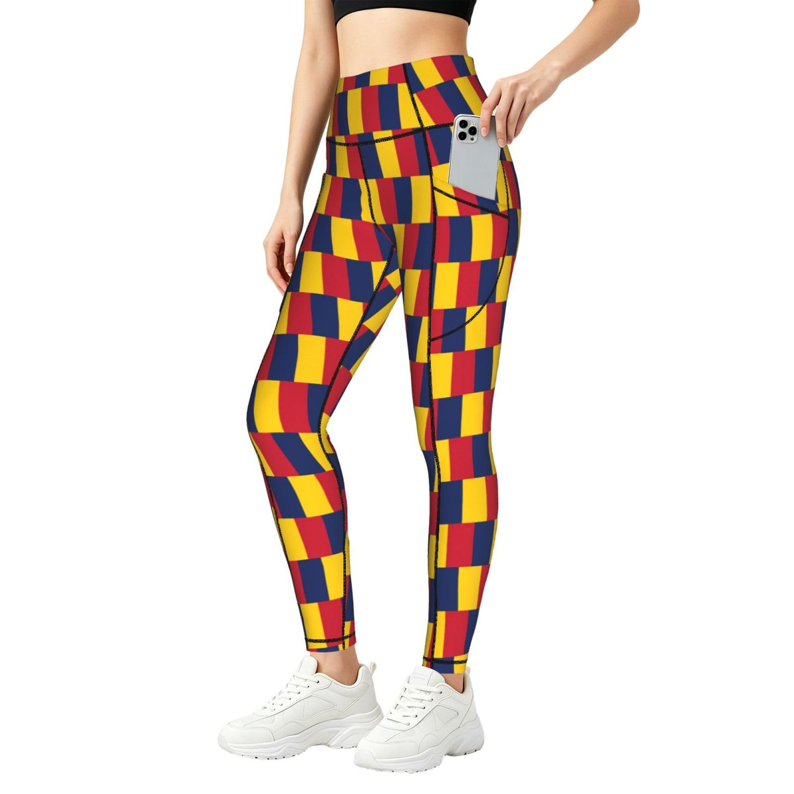 Leggings de Chad con bolsillos para mujer mallas deportivas que no se transparentan 8