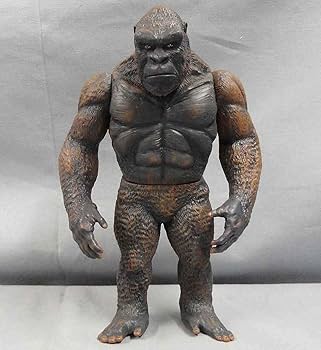 「レア」大きな キングコング？ ピンクゴリラ ソフビ ビンテージ 当時 30㌢ レア」大きな キングコング？ ピンクゴリラ ソフビ ビンテージ
