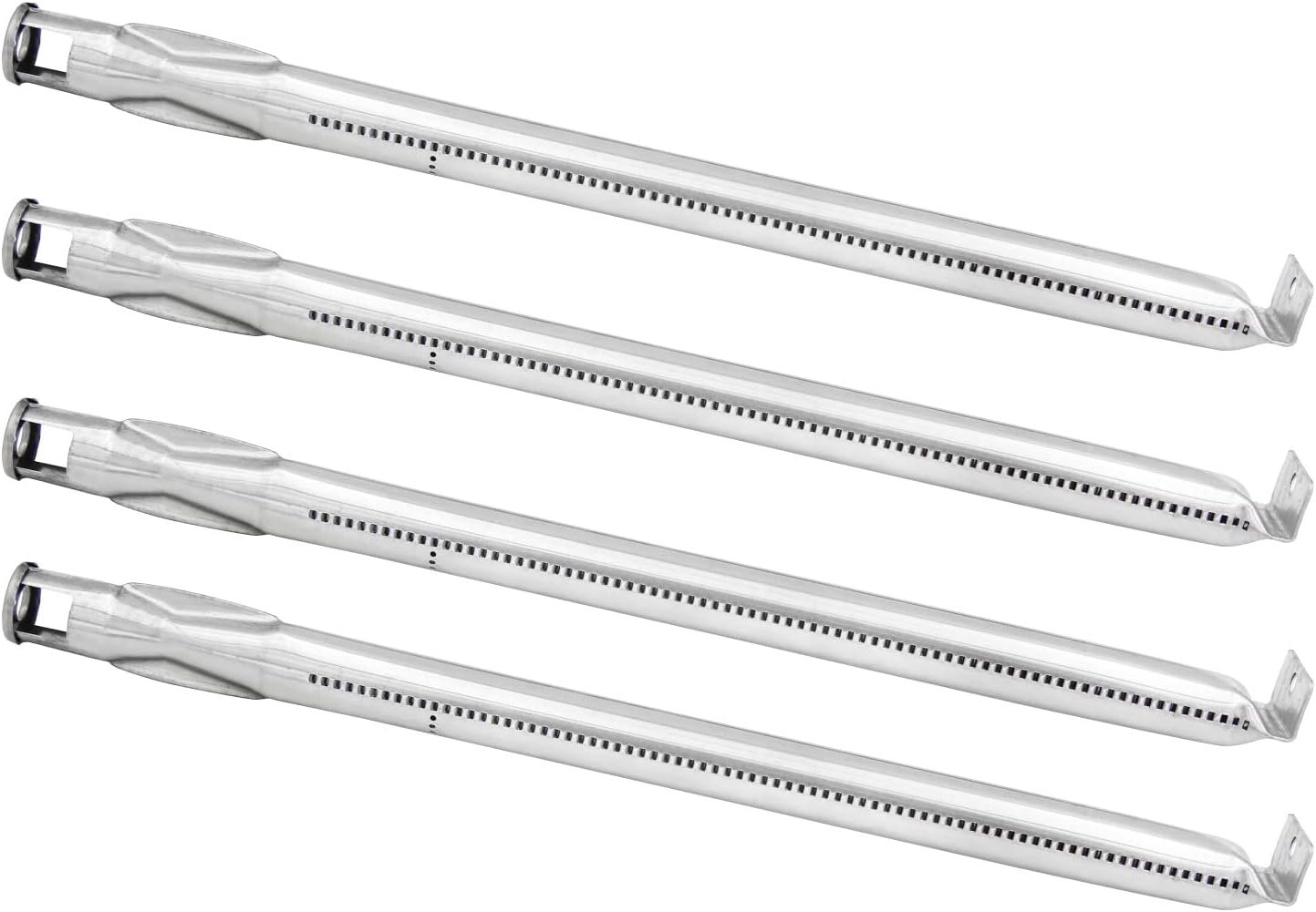 Hongso 16.65” Stainless Steel Burners Tube Set Replacement Parts for Blackstone 36 inch 4-Burner Griddle 1554, 1825, 1560, SBE6514