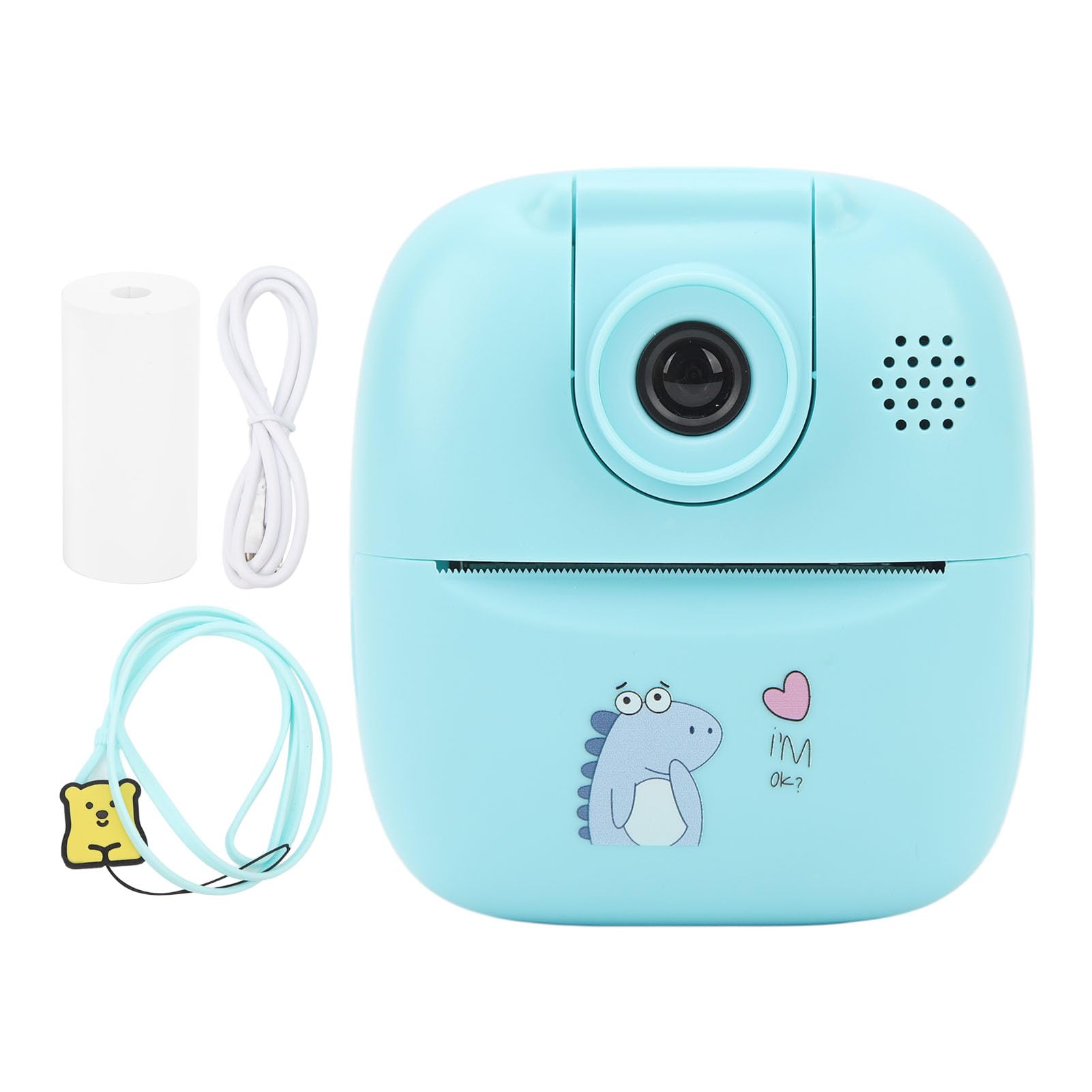 Digital Instant Camera, 2.0in FHD 1080P 44MP Digital Camera Thermal Printer Kids Digital Camera Mini Instant Camera for Kids Children-image-48