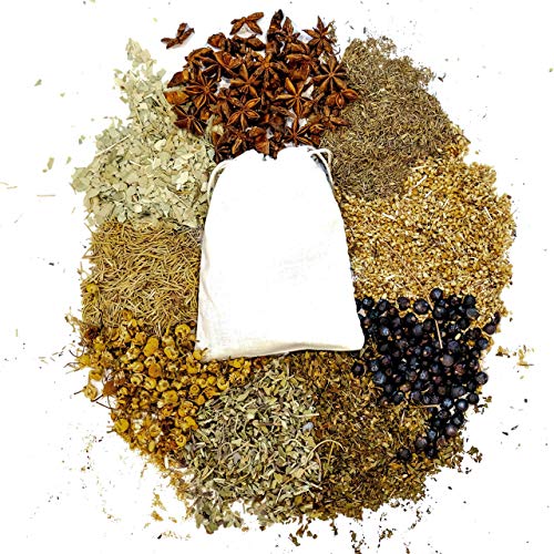 Decongesting Botanical Bath And Facial Steam | 4 Facial Steams Or 3 Bath Teas | Common Cold + Seasonal Allergy Relief | Usda Organic Herbs | Wildflower Wellness #TOP6