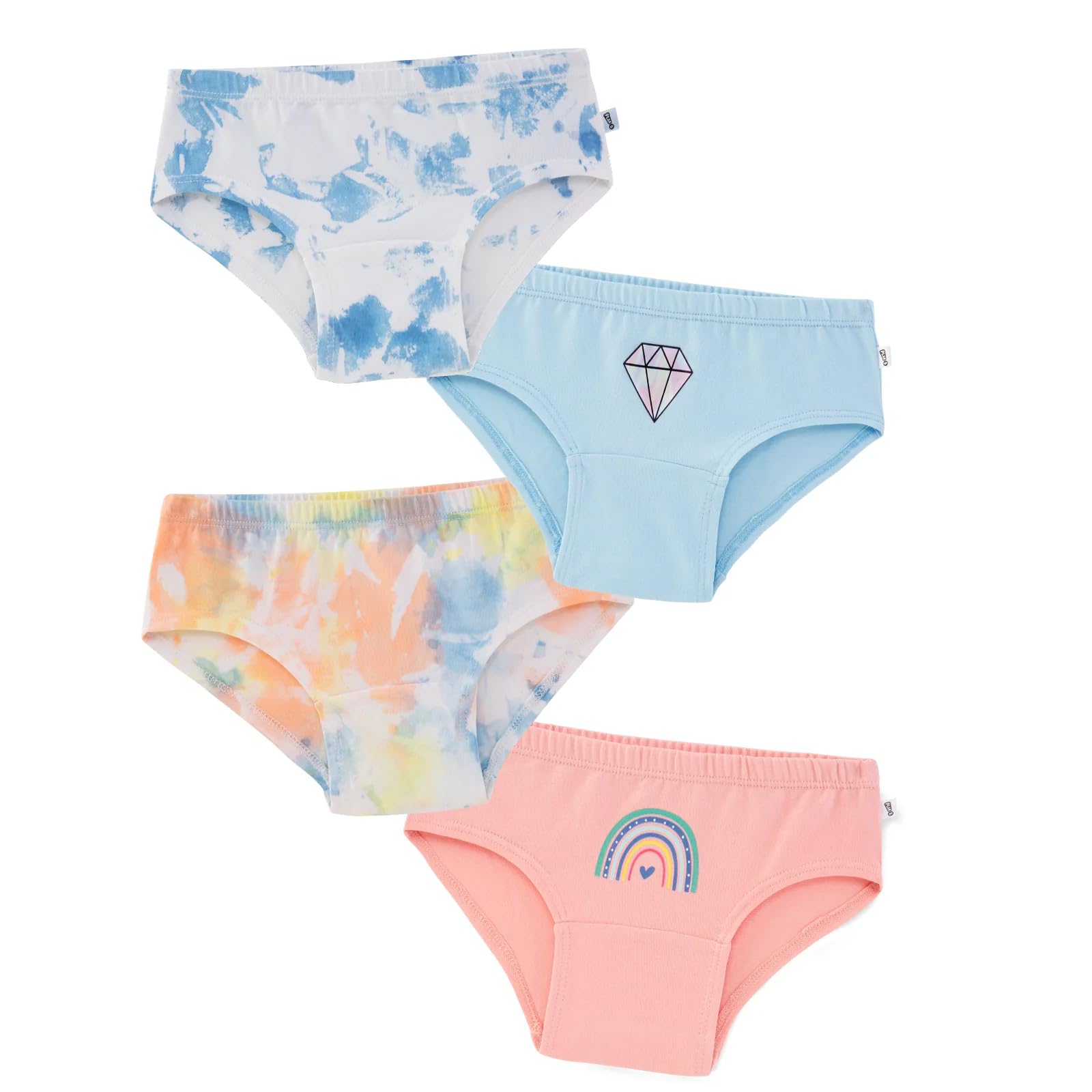 YouGotPlanBCotton Briefs for Girls | Ages 1–16 | Everyday Panties for Girls | Gentle Waistband | Skin-Friendly | Secure Fit