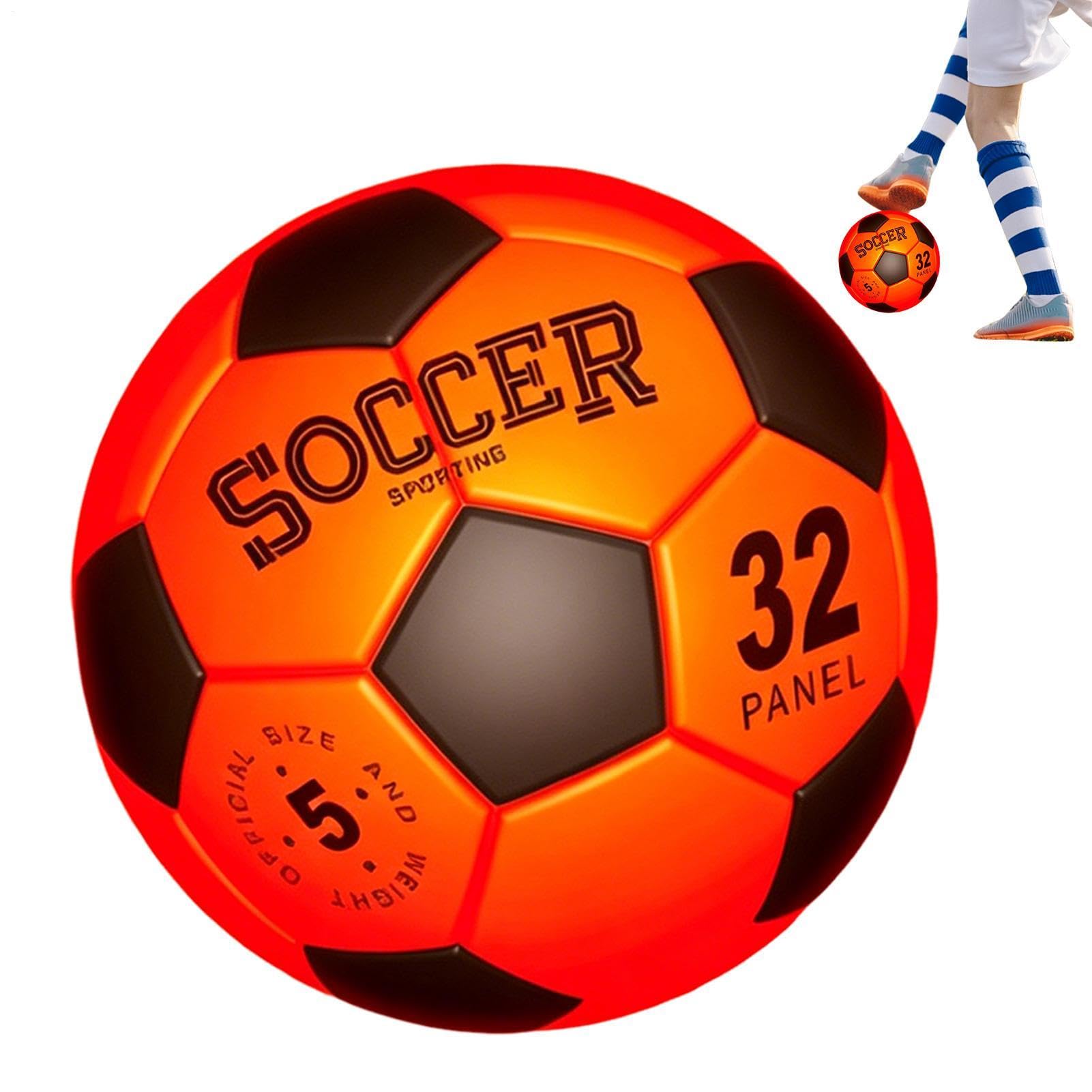 Pallone Luminoso da Calcio Ricaricabile N. 5 Cool | Pallone LED per Sport Per Bambini 8-15 Anni, Ragazzi, Adulti, Esterno, Compleanno, Giardino, Cortile, Sentiero