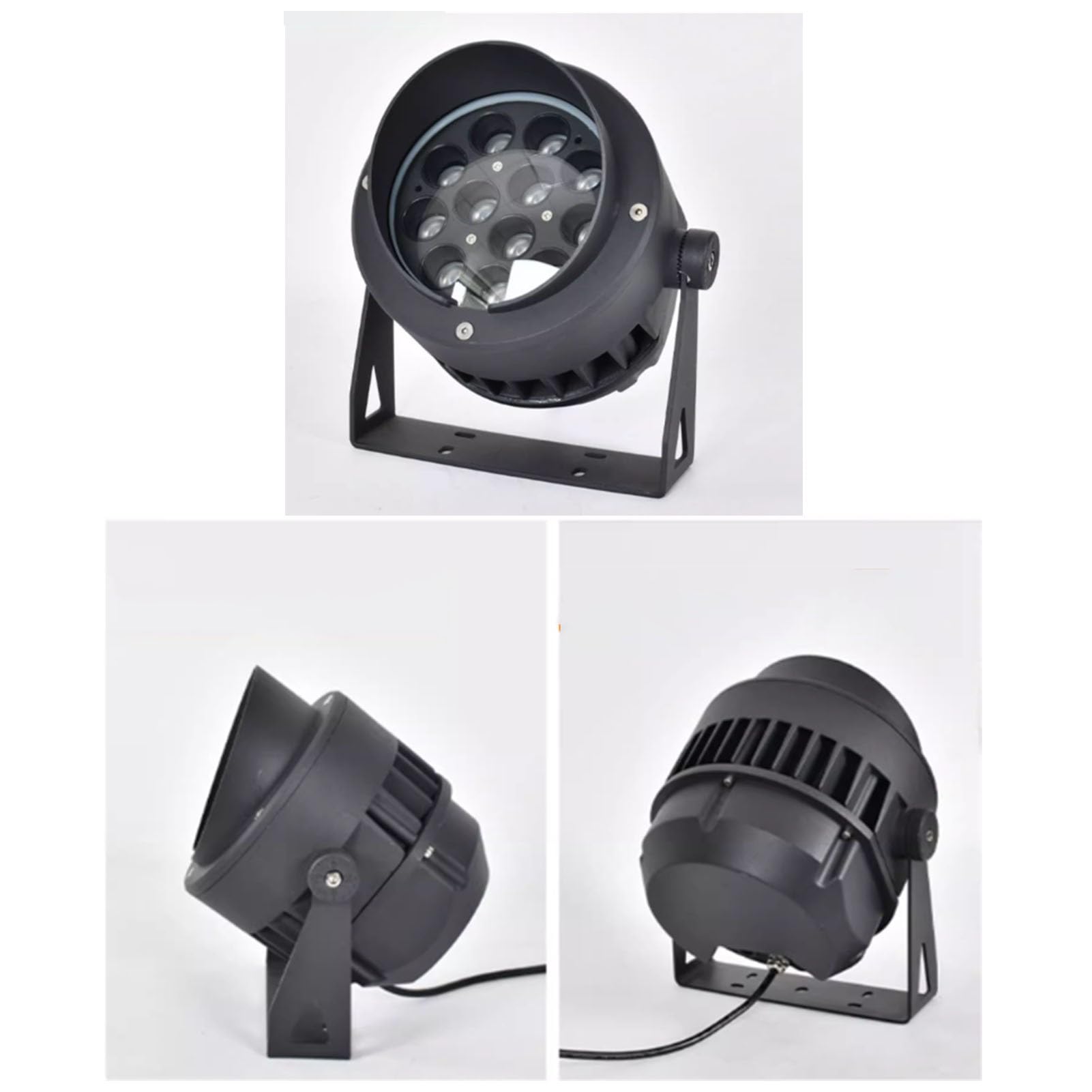Foco LED para Exteriores, Foco LED Ajustable De Larga Distancia CA 220 V, Lámpara De Árbol para Jardín, Paisaje, Impermeable IP65, Luz De Pared para Patio De Villa(Green,A-36W)