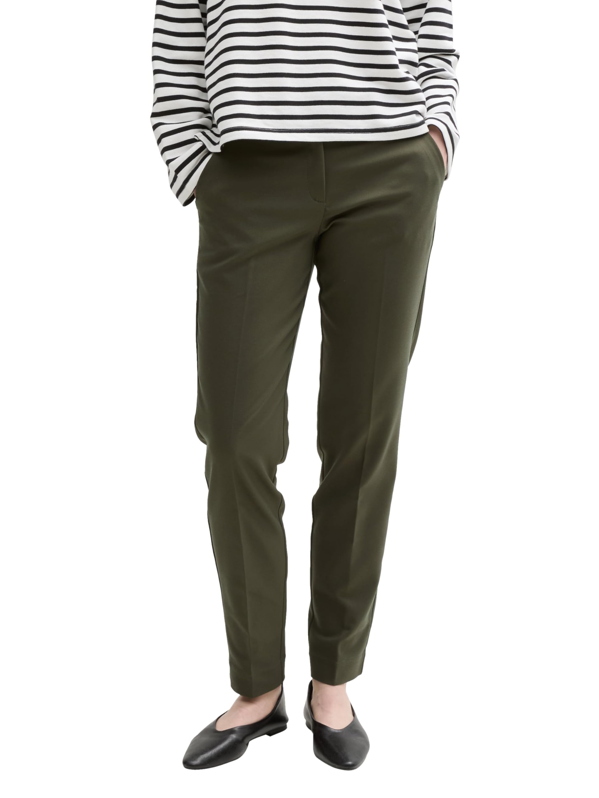 TOM TAILOR Women's Mia Slim Fit Trousers