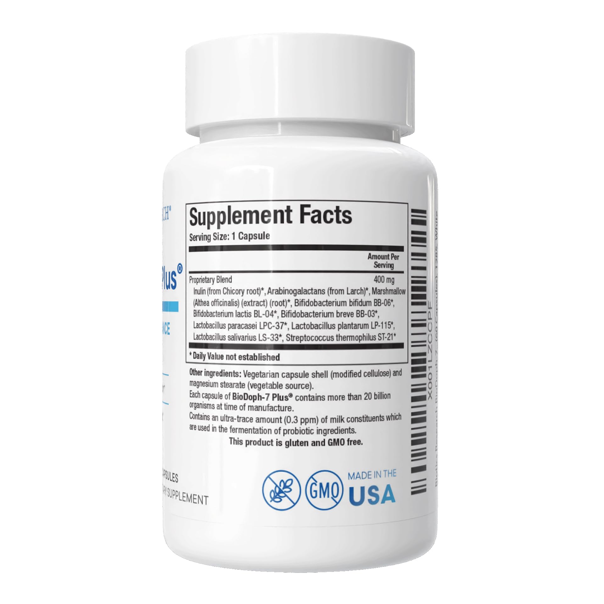 Amazon.com: BIOTICS RESEARCH BioDoph7 Plus Prebiotics Probiotics
