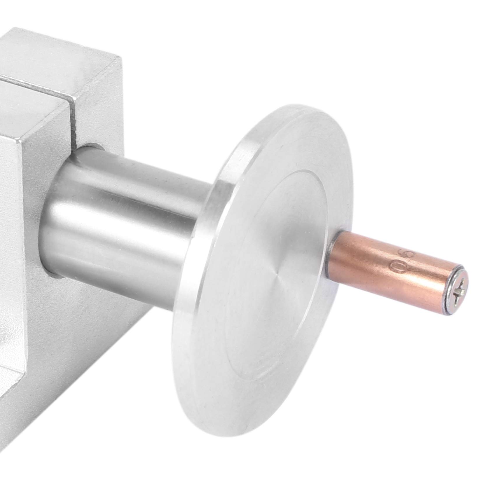 Cabezal central de torno con mandril, accesorios de bricolaje para mini máquina de torno, centro giratorio, herramienta de carpintería