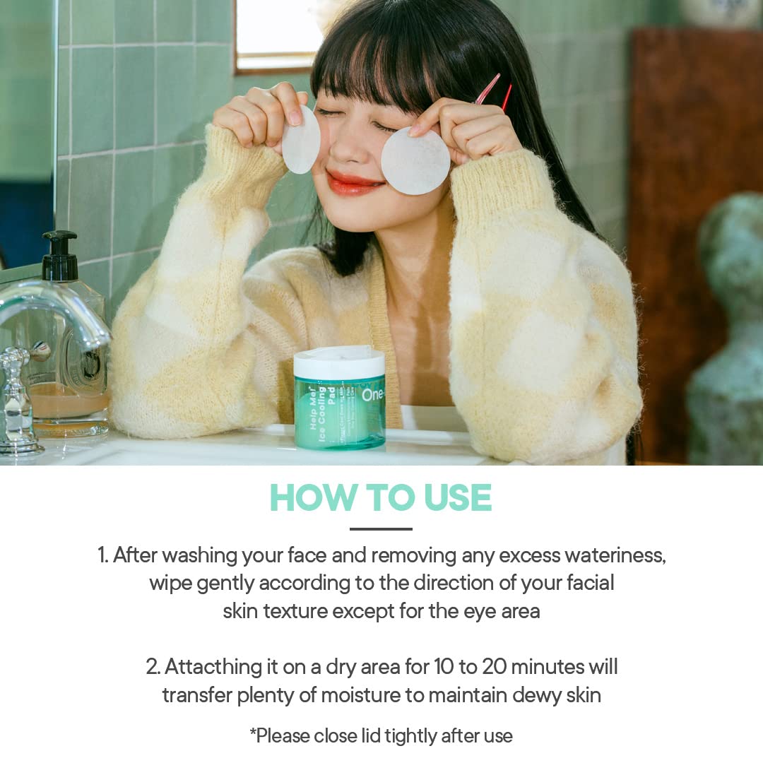 One-day's you Help Me Cleansing Pads (Help Me Ice Cooling Pad) - Image 8