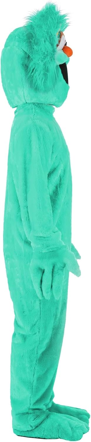 Adult Sesame Street Rosita Costume with Jumpsuit, Gloves, Shoe Covers, & Headpiece for Halloween, Cosplay, and Events - Image 5