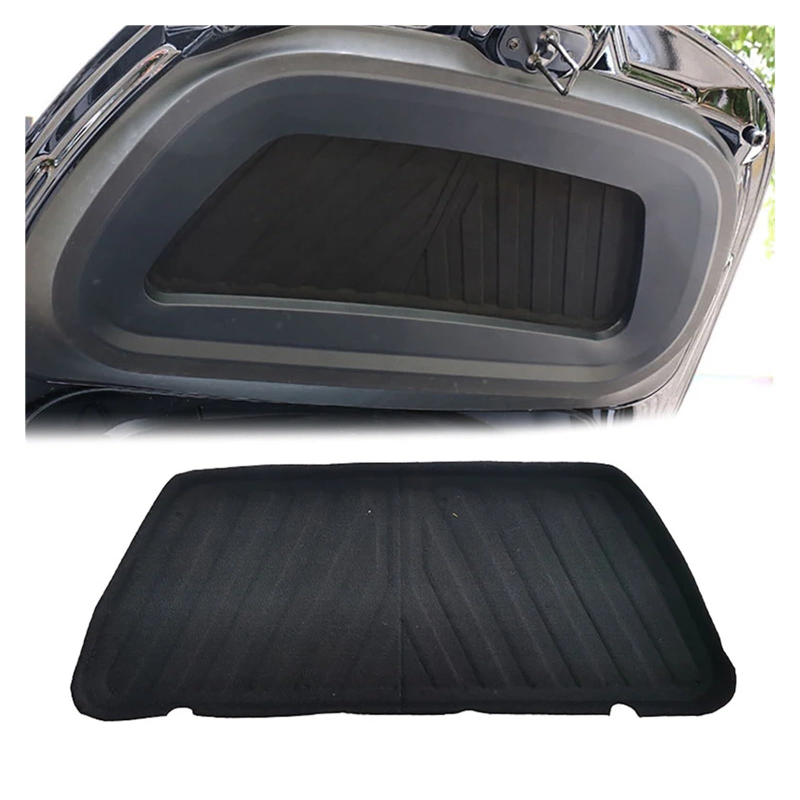 Aislamiento térmico algodón capó Delantero Coche Para modelo Y, almohadilla de algodón aislante capó delantero motor, tapa maletero frontal doble capa, cubierta a prueba polvo insonorizada