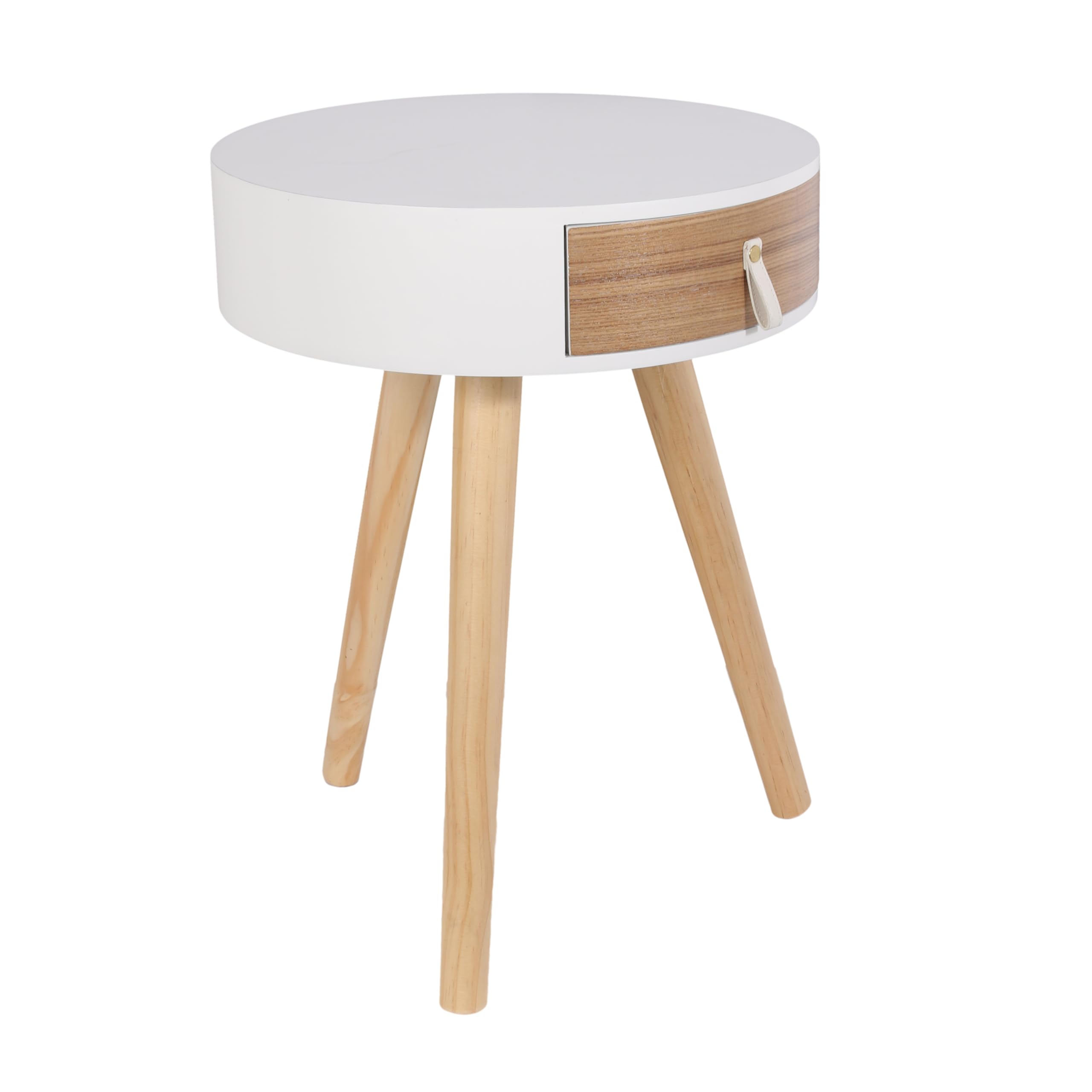 MESA C/CAJÓN D.35 H.46,5 CM BL