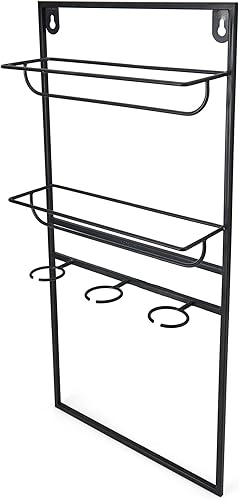 Elements Soporte decorativo para botellas de vino, multicolor