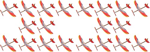 Miniatura 8 de TOYANDONA 10 unidades de banda de goma accionada modelo avión planeador avión fiesta de cumpleaños avión juguete interior exterior para niños niños