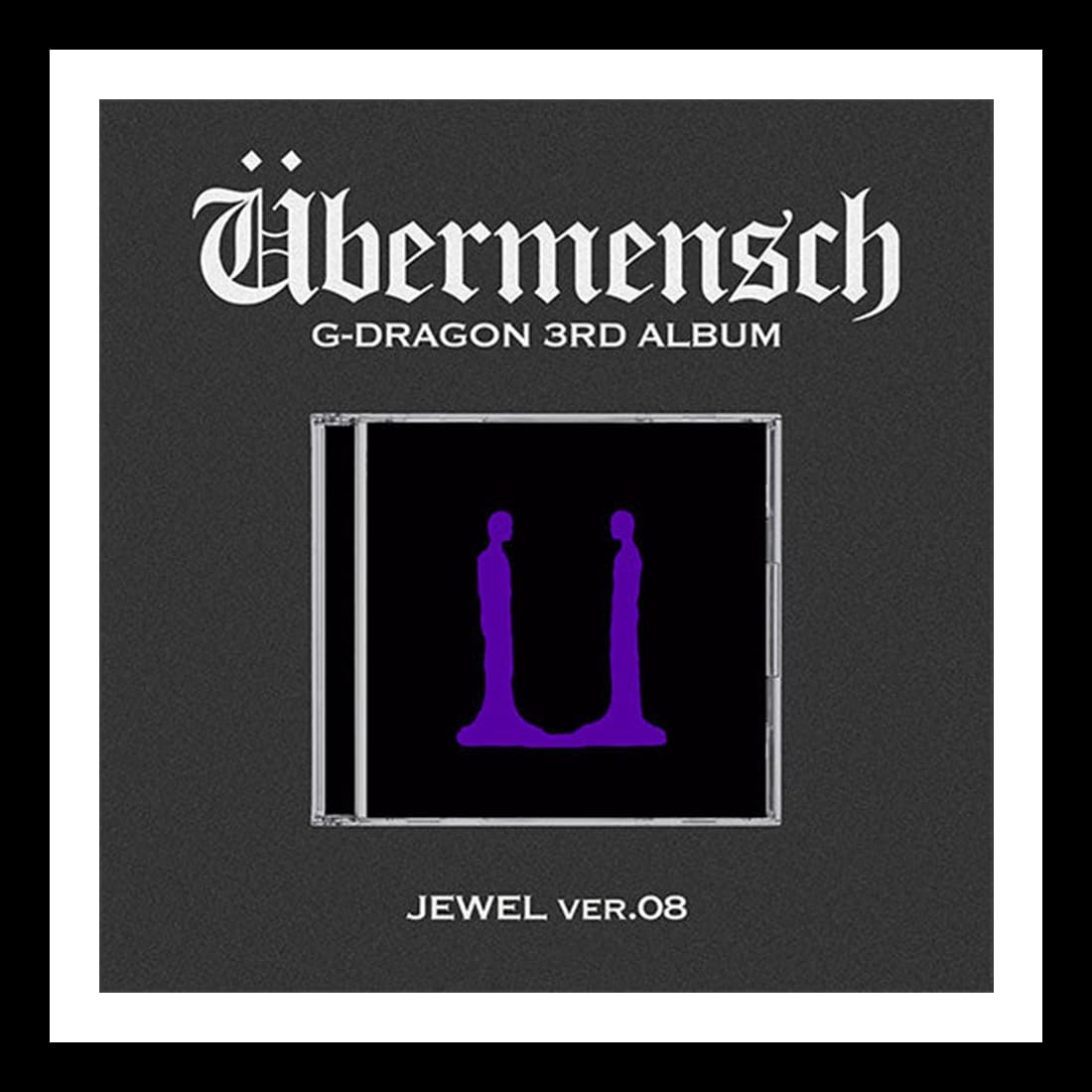 JEWEL Ver) G-DRAGON [UBERMENSCH/UBERMENSCH] 3rd Album (Ver.8