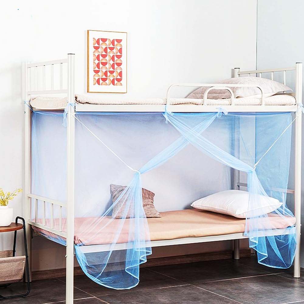 かや、京都西川、二段ベッド用(蚊帳)、少々色焼け(日焼け)、シングル、防虫対策 かや、京都西川、二段ベッド用(蚊帳)、少々色焼け(日焼け