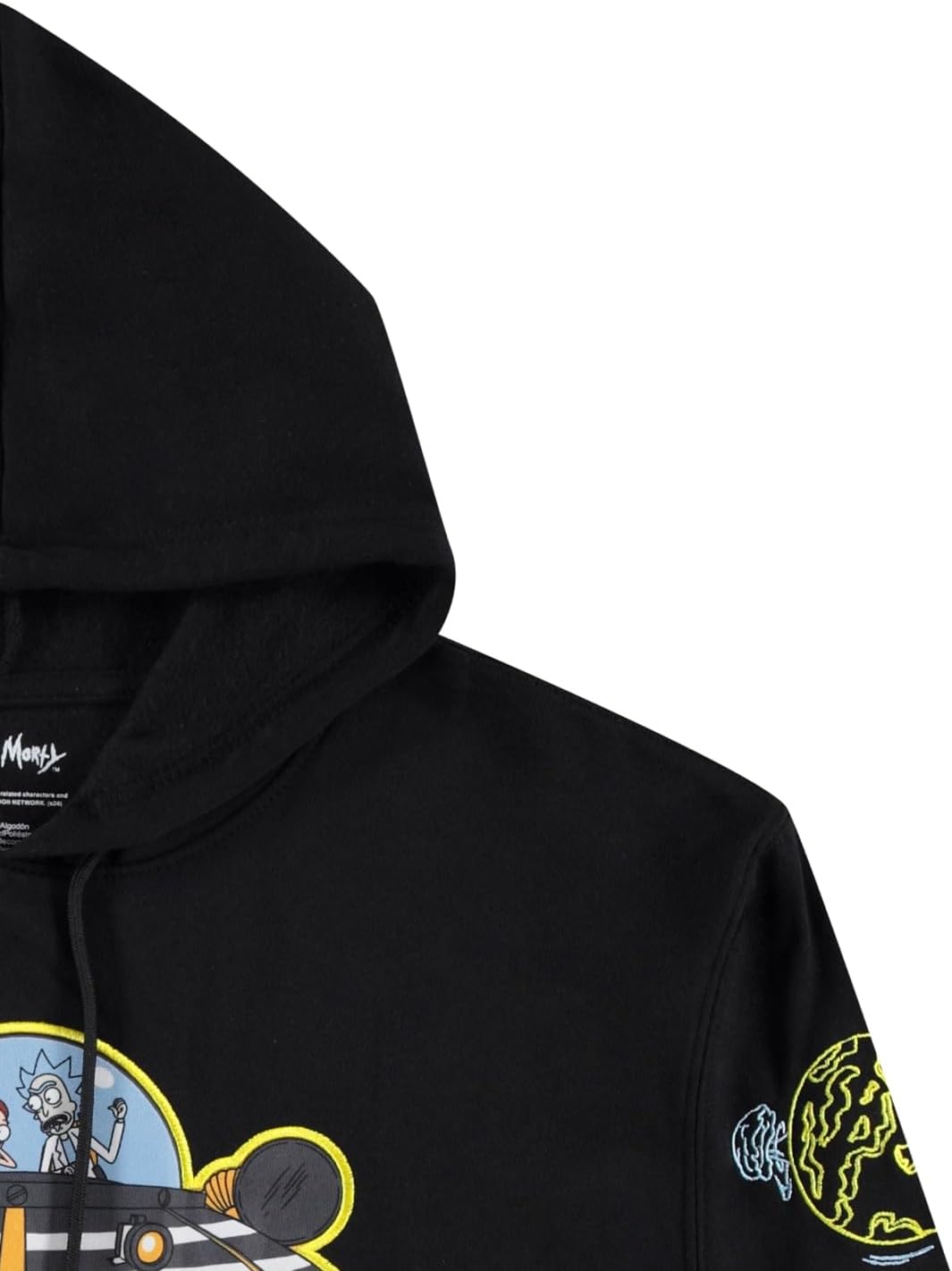 RICK AND MORTY Mens Varsity Jacket - Mens Classic Authentic Varsity Bomber Jacket
