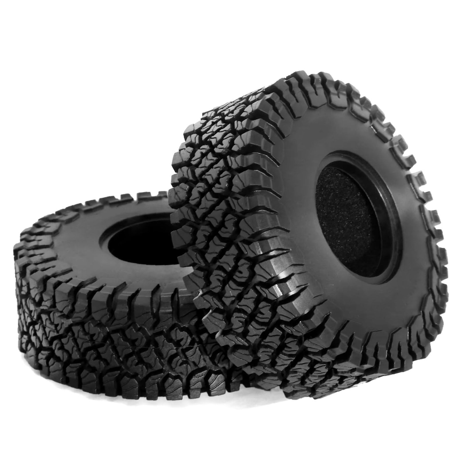 Pezzi Ricambio Auto Rc Per Axial Per SCX10 Per Traxxas Per TRX4 Per Redcat Per MST 1/10 4 Pezzi 118mm 1.9" Pneumatico In Gomma Ruota Pneumatico RC Crawler Car