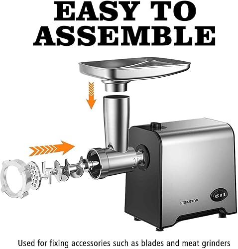 Miniatura 4 de Tuerca para picadora de carne, tuerca de acero inoxidable para la mayoría de las picadoras de carne eléctricas, piezas de repuesto