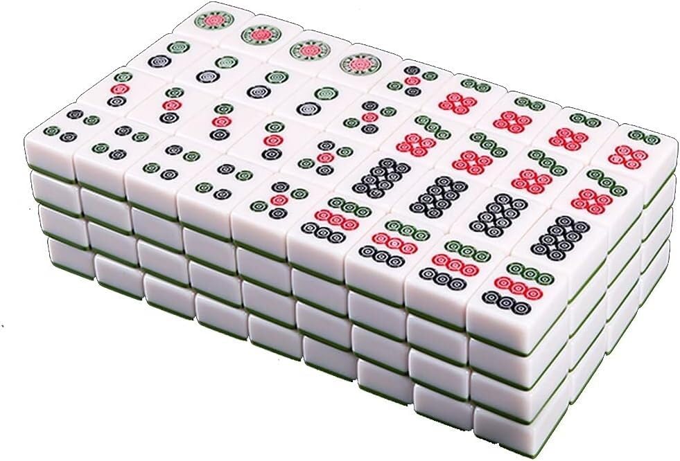 Amazon.com: LBAawxe Mah Jong Classic Game Mahjong/Majiang Travel