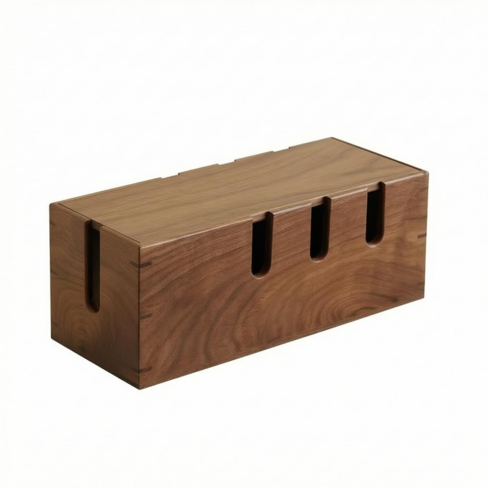 Cable Organizador Caja Gestión Cables Contenedor Oculta Regletas Pasacables de con Aberturas para Cables y Salidas Laterales Adecuado para Oficina Escritorio Sala de Estudio Hogar