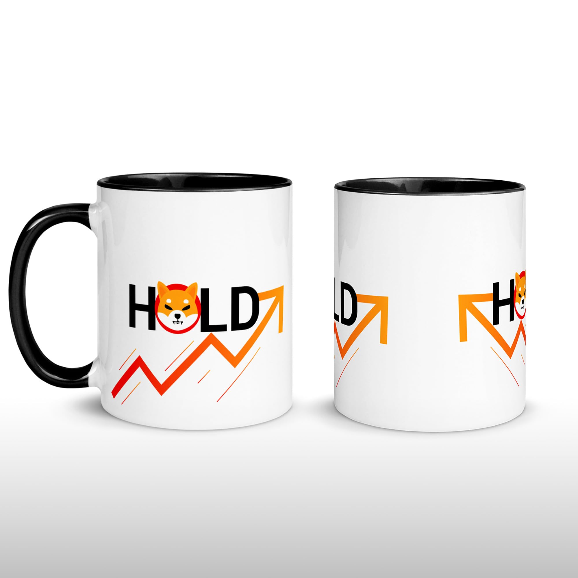 Cryptocurrency Cup Bitcoin Cardano Solana Hold Handle and Inner Colour  Black White Ceramic 11 oz (Shiba) : Amazon.de: Home & Kitchen