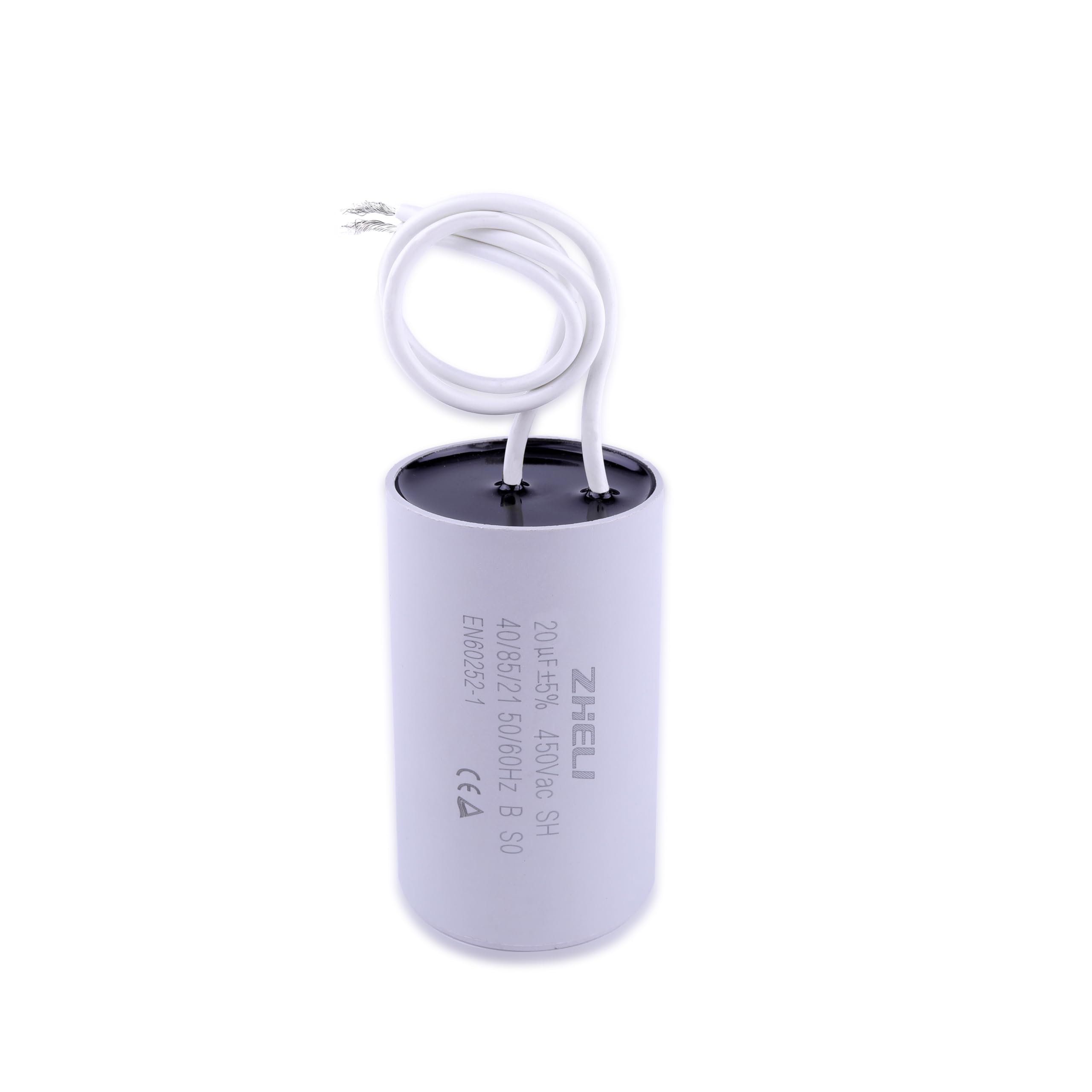 CBB60 20uF Motor Start Run Condensador MFD 450VAC 50/60Hz cilíndrico