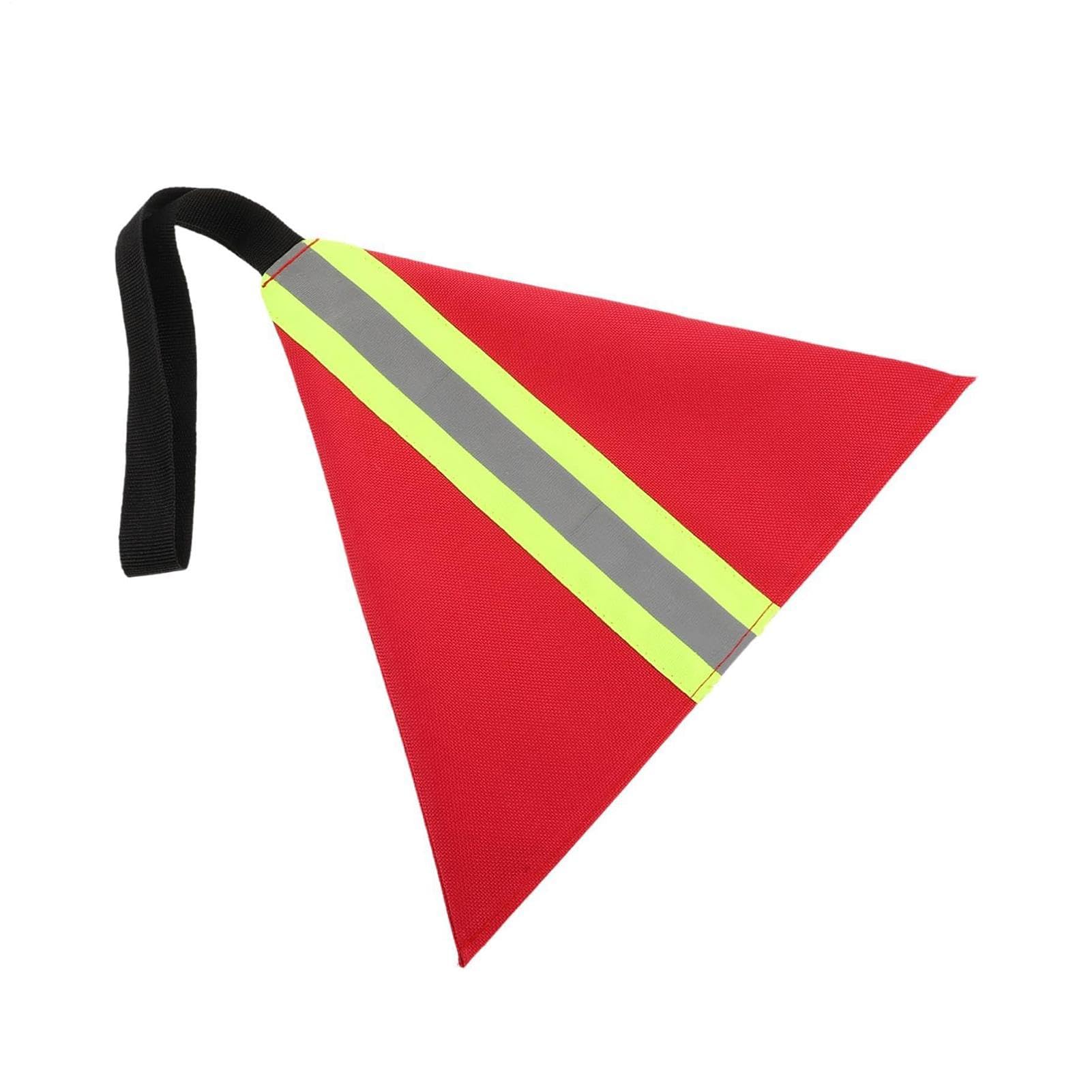 Bandera para kayak evita multas y colisiones traseras con soporte reflectante para remolques