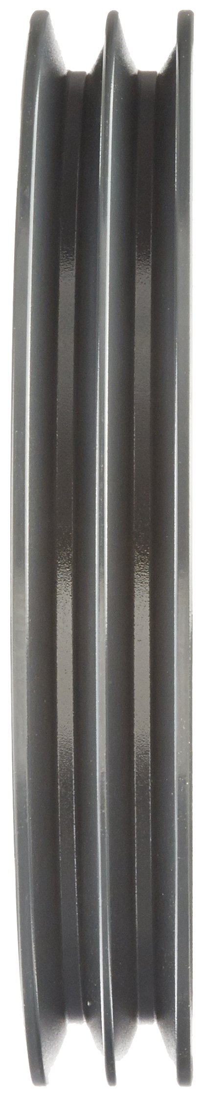 Browning 2BK67H Bushed Classical Gripbelt Sheave, 4L or A, 5L or B Belt, 2 Grooves, Uses H Bushing