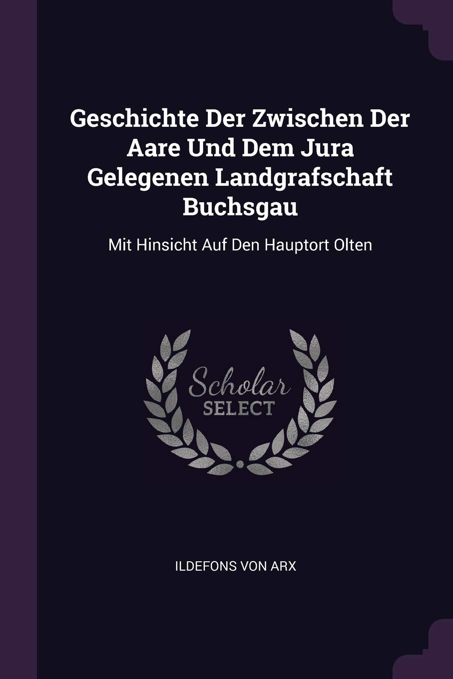 Geschichte Der Zwischen Der Aare Und Dem Jura Gelegenen Landgrafschaft Buchsgau: Mit Hinsicht Auf Den Hauptort Olten