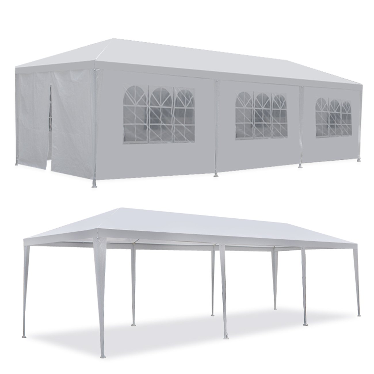 F2C 10 x30 Outdoor Gazebo White Canopy