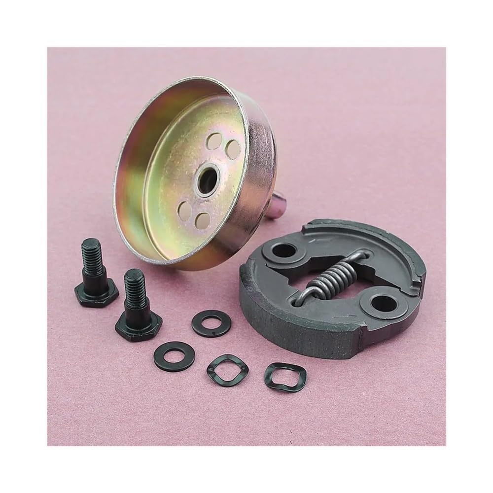Kit de Embrague 9T Compatible con cortacéspedes desbrozadoras con Motor pequeño GX31 y GX35 de 1,3 HP.