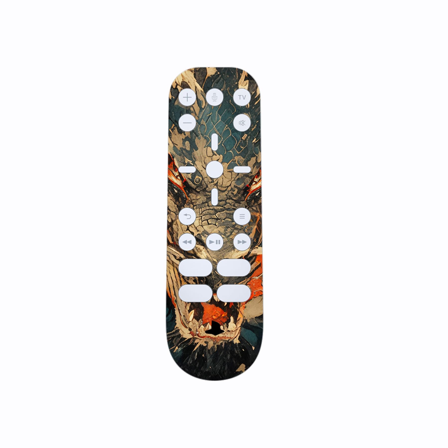 PlayVital Autocollant Protection pour ps5 Manette Accessoire Sticker Skin pour ps5 Habillages Digital Console & Controller & Télécommande & Casque & Station de Charge-Dragon Fureur
