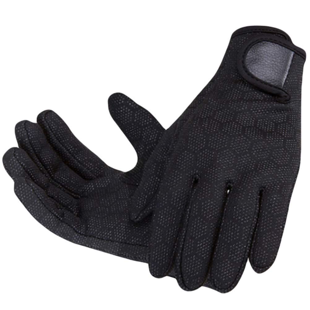 Guanti da immersione da 2 mm, in neoprene, antiscivolo, per vela, snorkeling, nuoto, surf, kayak, rafting, pesca subacquea, vela, guanti antiscivolo